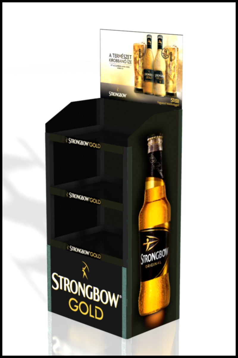 FD 1634 13_Strongbow Gold display